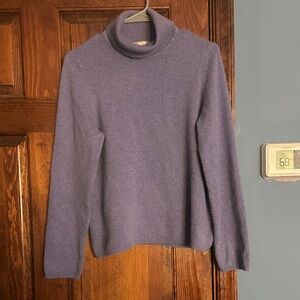 Charter Club Periwinkle Turtleneck Sweater